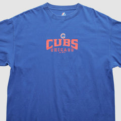 Chicago Cubs Majestic 2009 T-Shirt - Blue - 2XVintage T-shirts