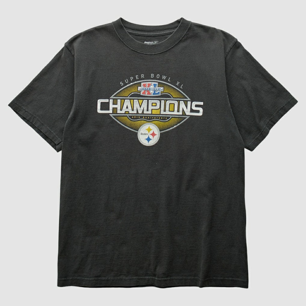 Pittsburgh Steelers Reebok 2006 T-Shirt - Black T-shirts