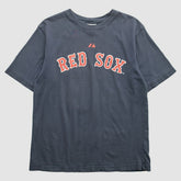 Boston Red Sox Majestic 2000s T-Shirt - Navy - Vintage T-shirts