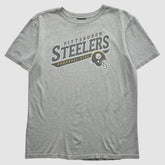 Pittsburgh Steelers Reebok 2000s T-Shirt - Gray T-shirts