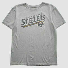 Pittsburgh Steelers Reebok 2000s T-Shirt - Gray T-shirts