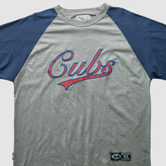 Chicago Cubs Mirage 2000s T-Shirt - Gray - 3XVintage T-shirts
