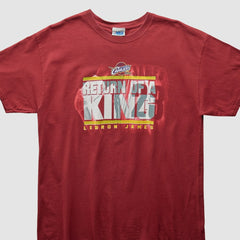 Cleveland Cavaliers 2000s T-Shirt Red Vintage - Vintage