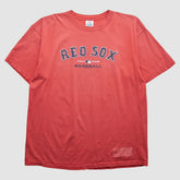 Boston Red Sox Majestic 2003 T-Shirt - Red - 2XVintage T-shirts