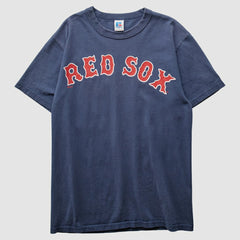 Boston Red Sox Russell 2000s T-Shirt - Navy - Vintage T-shirts