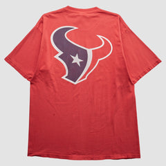 Houston Texans Reebok 2000s T-Shirt - Red T-shirts