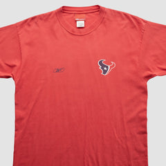 Houston Texans Reebok 2000s T-Shirt - Red T-shirts