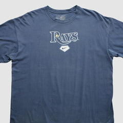 Tampa Bay Rays 2008 T-Shirt - Navy - 2XVintage T-shirts