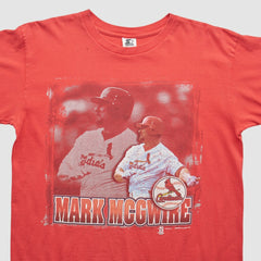 St. Louis Cardinals Starter 1997 T-Shirt - Red - Vintage T-shirts