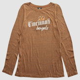 Cincinnati Bengals NFL 2010s T-Shirt - Brown T-shirts