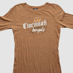 Cincinnati Bengals NFL 2010s T-Shirt - Brown T-shirts
