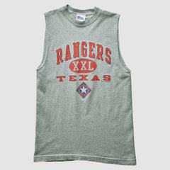 Texas Rangers Pro Player 1997 Tank - Heather Gray - Vintage Tanks