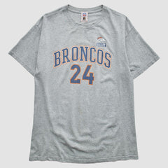 Denver Broncos NFL 2000s T-Shirt - Gray T-shirts