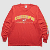 Kansas City Chiefs NFL 2000s T-Shirt - Red T-shirts