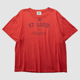St. Louis Cardinals Adidas 2004 T-Shirt - Red - Vintage T-shirts