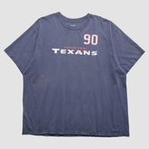 Houston Texans Reebok 2000s T-Shirt - Navy T-shirts