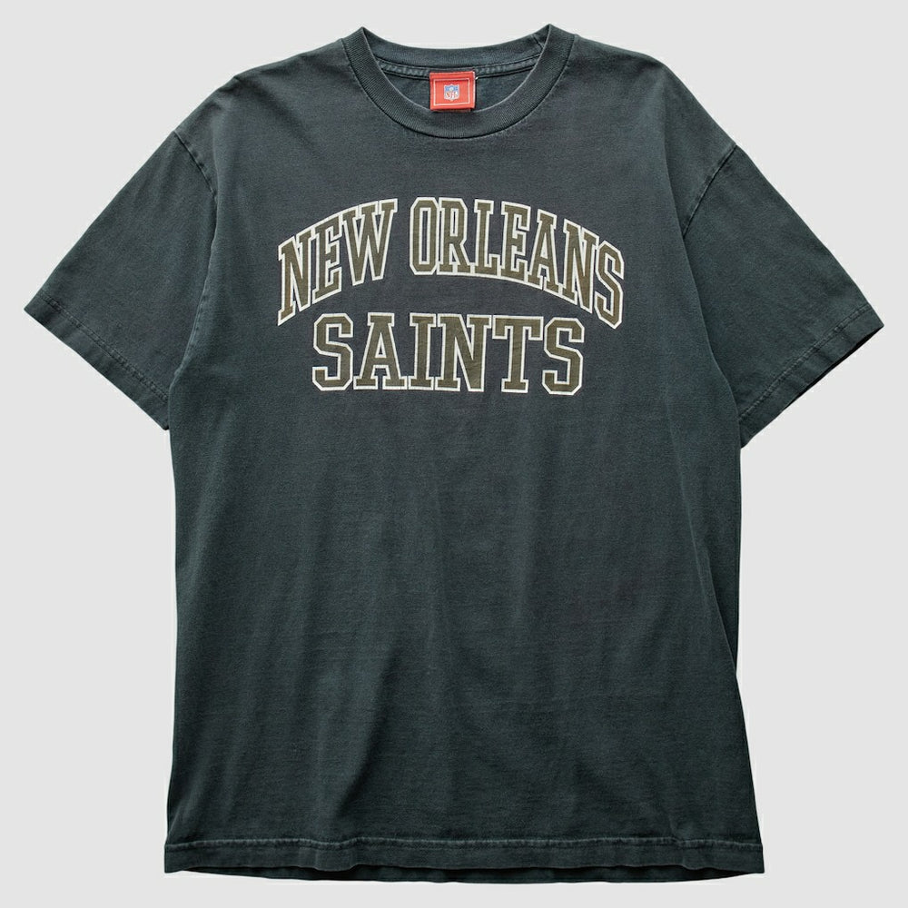 New Orleans Saints NFL 2000s T-Shirt - Black T-shirts
