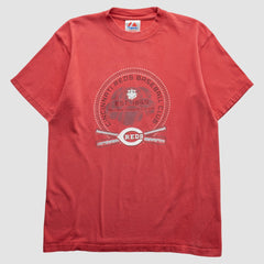Cincinnati Reds Majestic 2000s T-Shirt - Red - XVintage T-shirts