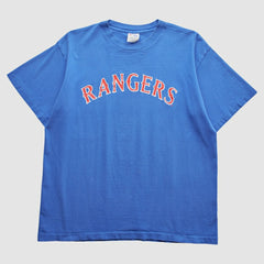 Texas Rangers 2000s T-Shirt - Blue - Vintage T-shirts