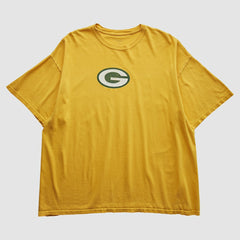 Green Bay Packers Reebok 2000s T-Shirt - Yellow T-shirts