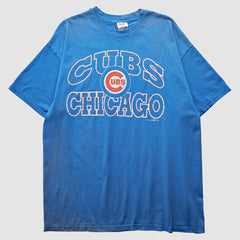 Chicago Cubs Hanes 1998 T-Shirt - Blue - 2XVintage T-shirts