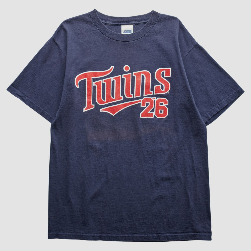 Minnesota Twins CSA 2003 T-Shirt - Navy - Vintage T-shirts