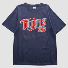 Minnesota Twins CSA 2003 T-Shirt - Navy - Vintage T-shirts