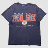 Boston Red Sox Dynasty 2002 T-Shirt - Navy - Vintage T-shirts