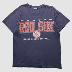 Boston Red Sox Dynasty 2002 T-Shirt - Navy - Vintage T-shirts