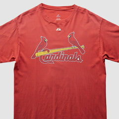 St. Louis Cardinals Majestic 2000s T-Shirt - Red - Vintage T-shirts