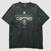 New Orleans Saints Reebok 2009 T-Shirt - Black T-shirts