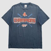 Boston Red Sox 2007 T-Shirt - Navy - Vintage T-shirts