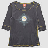 Pittsburgh Steelers NFL 2000s T-Shirt - Gray T-shirts