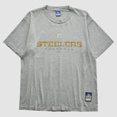 Pittsburgh Steelers Reebok 2000s T-Shirt - Gray T-shirts