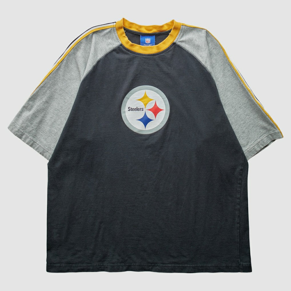 Pittsburgh Steelers Reebok 2000s T-Shirt - Black T-shirts