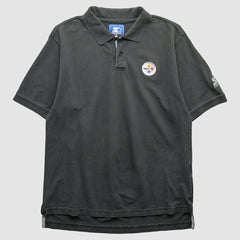 Pittsburgh Steelers Starter 2000s Polo - Black