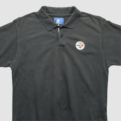 Pittsburgh Steelers Starter 2000s Polo - Black