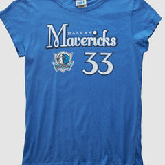 Dallas Mavericks 2003 T-Shirt Blue Vintage - Vintage