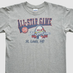 St. Louis Cardinals 2009 T-Shirt - Gray - XVintage T-shirts