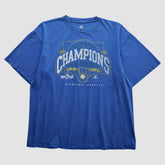 Milwaukee Brewers Majestic 2011 T-Shirt - Blue - Vintage T-shirts