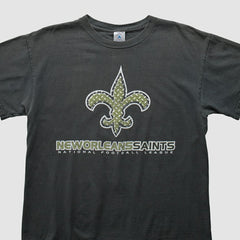 New Orleans Saints Delta 2000s T-Shirt - Black T-shirts