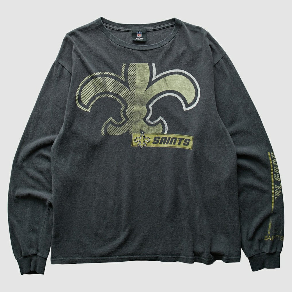 New Orleans Saints NFL 2010s T-Shirt - Black T-shirts