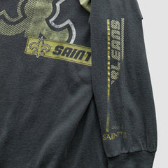New Orleans Saints NFL 2010s T-Shirt - Black T-shirts
