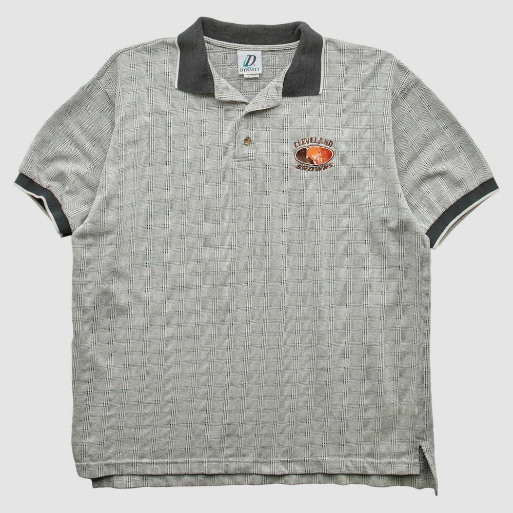 Cleveland Browns Dynasty 2000s Polo - Gray