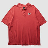 Atlanta Falcons Reebok 2010s Polo - Red