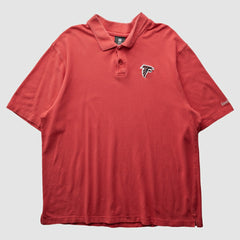 Atlanta Falcons Reebok 2010s Polo - Red