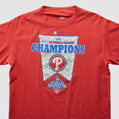 Philadelphia Phillies 2008 T-Shirt - Red - Vintage T-shirts