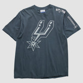 San Antonio Spurs Reebok 2000s T-Shirt Blue Vintage - Vintage