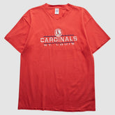 St. Louis Cardinals Logo 7 90s T-Shirt - Red - Vintage T-shirts