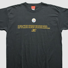 Pittsburgh Steelers Reebok 2000s T-Shirt - Black T-shirts